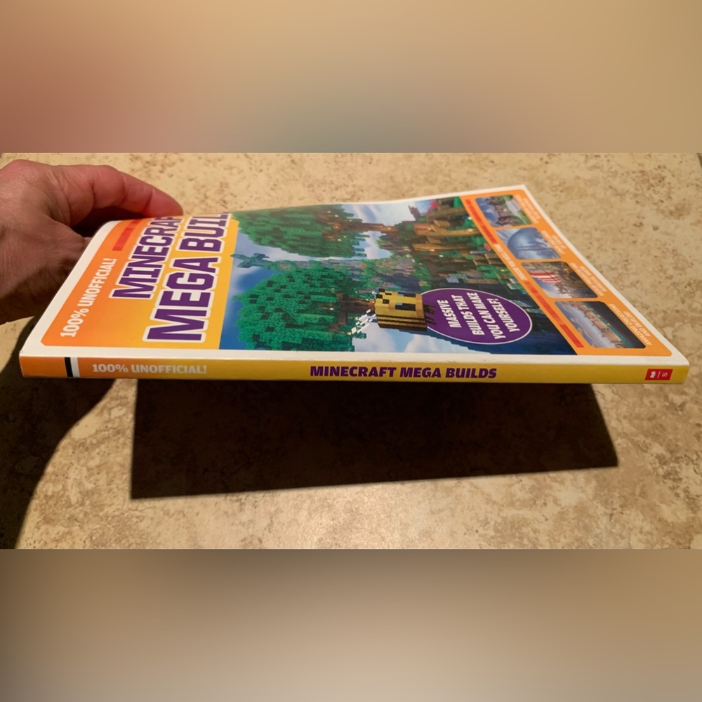 Minecraft: Mega Builds Paperback Book - Picture 4 of 7